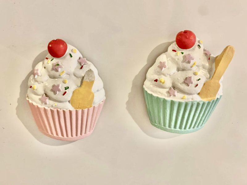 Cupcake magneter